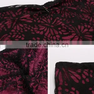 2015 Fashion Lace Cotton Middle Waist Sexy Thong thumbnail-3