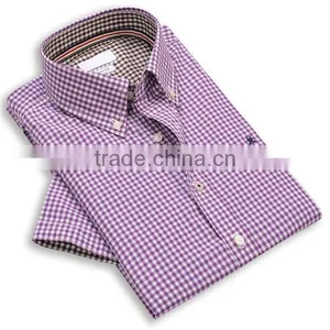 Top 5 Brand t Shirt for Men Plaid Fabric Men T-shirts Embroidery Designs thumbnail-1