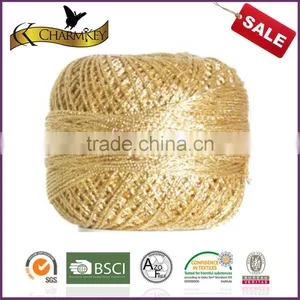 Metallic Gold Lurex Embroidery Yarn for Sewing thumbnail-1