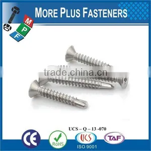 Made in Taiwan Steel Material High Quality PHIL Drive Flat Head Patta Milti Self Drilling Screws thumbnail-4