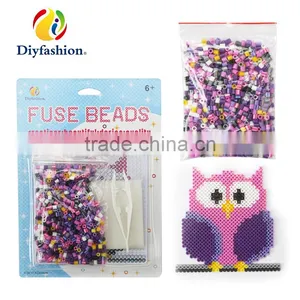 2017 Hot Selling Owl DIY Education Plastic Hama Fuse Beads Toys thumbnail-1