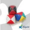 4 Panel Hacky Sack/beanbag Filling/juggling Ball/ Soccer Ball thumbnail-1
