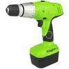 2 Gear Stage Cordless Electric Drill Driver / Battery Cordless Hammer Drills With Accessories thumbnail-1