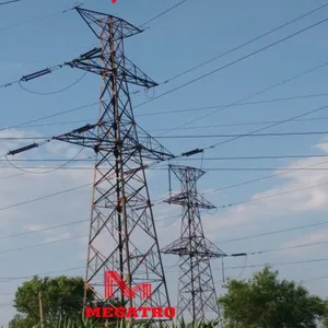 MEGATRO 110KV 1C3 J2 Single Circuit Tension Transmission Tower thumbnail-1