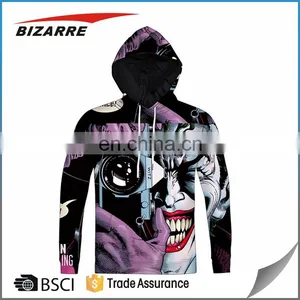 OEM Custom Printed Breathable Oversized Dry Fit Hoodies With Cotton thumbnail-3