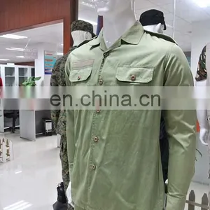 2017 Hot Selling Camouflage Bamber Tactical Military Uniform Olive Green BDU thumbnail-5