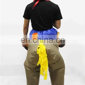 HI CE Hottest Carnival Costumes Inflatable Horse Riding Animal Costume thumbnail-4