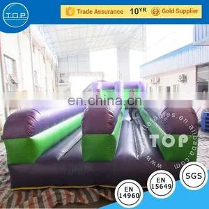 Commercial Giant Bounce House Interactive Bungee Run Adult Inflatable Obstacle Course for Sale thumbnail-1