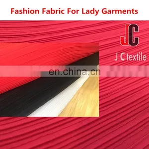 100% Polyester ITY Pleated Chiffon Fabric Ity Print Chiffon Fabric thumbnail-2