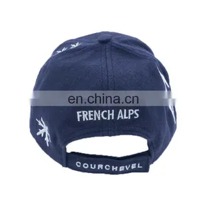 Wholesale Fashion Structured Custom Promotional Flat Embroidery Baseball Cap thumbnail-4
