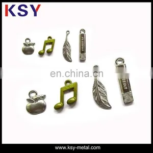 Mini Letter Type Metal Zipper Puller Fittings for Clothing thumbnail-3