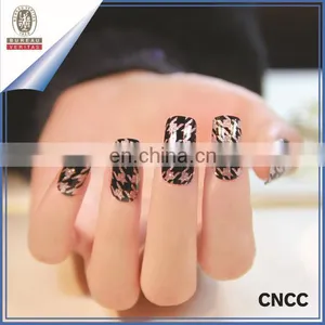 2015 New Product On Promotion Black And White Colored Lace Design Water Transfer Nail Art Stickers Nail Art Sticker thumbnail-2