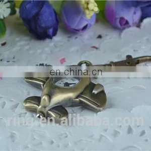 Watch Men 2016 Fashion Airplane Keychain Watch thumbnail-3