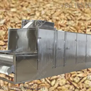 Large Capacity Pine Nuts Roaster Machine for Sale/ Nuts Roasting Equipment China Supplier thumbnail-2