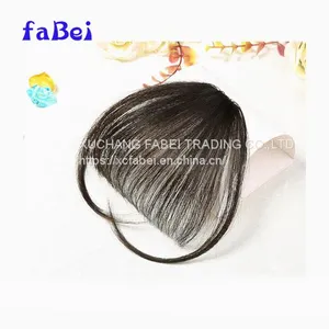 Clip-In Chinese Human Remy Hair Fringe Bangs 100% Human Hair thumbnail-5