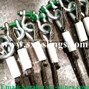 Galvanized Steel Wire Rope Slings Exporter 6*49SWS+IWR thumbnail-5