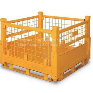 Shinway Foldable Heavy-Duty Wire Container thumbnail-2