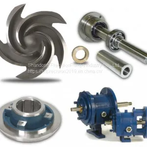 ANSI Process Pump Parts Interchangeability CD4M Goulds 3196 Series Pump Impeller thumbnail-4