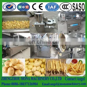 Small Industrial Automatic Potato Chips Making Machine Price, Fully Automatic Potato Chips Production Line thumbnail-3