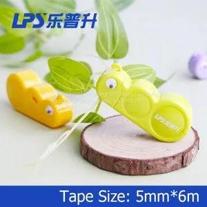 Kawaii Stationery Mini Correction Tape 6m For Student Correction Supplies Insect Design Cute Correction Tape thumbnail-3