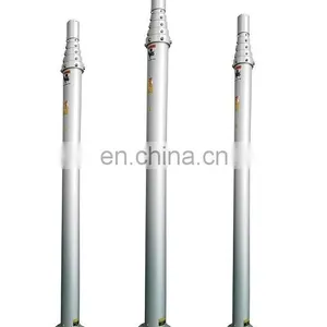 5m Silver CCTV Internal Cable Pneumatic Telescopic Mast for Security thumbnail-3