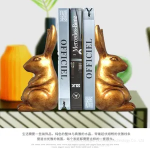 European Creative Gift Resin Rabbit Book Archives Home Resin Crafts Decorative Supplies Office Supplies Furnishings thumbnail-4