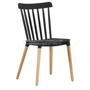 Best Price Modern Comfortable Cheap Outdoor Stackable Plastic Chair thumbnail-1