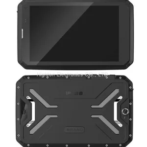 Factory 8 Inch Dustproof Waterproof Tablet With Barcode Scanner Android 9.0 UHF RFID Rugged Mobile Computer thumbnail-1