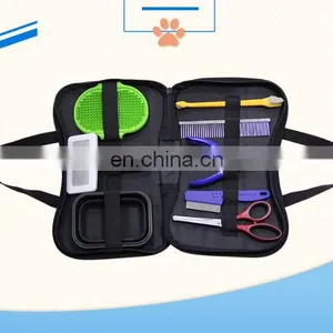 Wholesale Pet Grooming Kit Pet Nail Clippers Dog Hair Flea Comb Pet Massage Brushes thumbnail-5