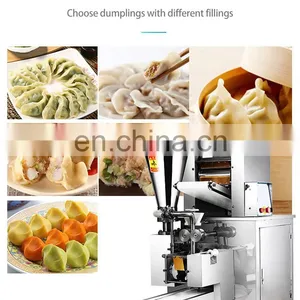 Automatic Electric Industrial Dumpling Making Machine Production Line thumbnail-5