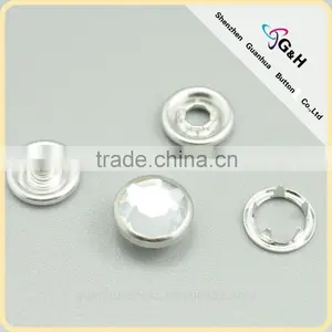 Rhinestone With 5 Prong Snap Button thumbnail-1