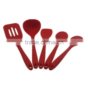 Hottest Food Grade Silicone Spatula Set,kitchen Tool Silicon Scraper thumbnail-1
