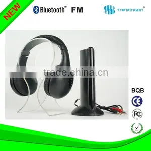 Wireless fm Radio Bluetooth Headset thumbnail-3