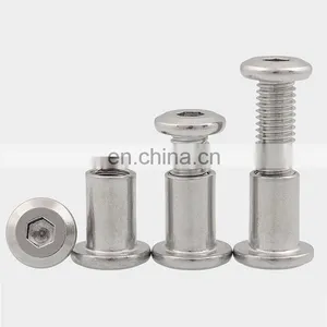 Stainless Steel Hexagon Socket M6 Flat Head Binding Screw thumbnail-2