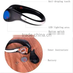 Sports Shoes LED Clip Night Safety Bright Light For Running Cycling Walking thumbnail-4