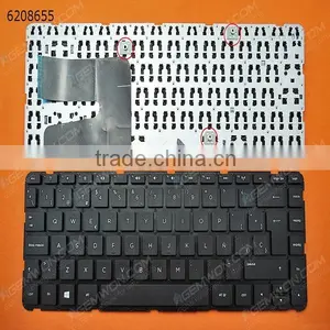 Laptop Keyboard For HP Pavilion 14-E BLACK(Without Frame,Without Foil,With 3 Screws, For Win8),SP Layout thumbnail-1
