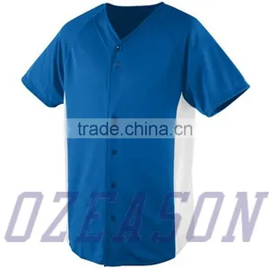 China Cheap Blank Baseball Jerseys,Fashion Plain Baseball Shirts thumbnail-6