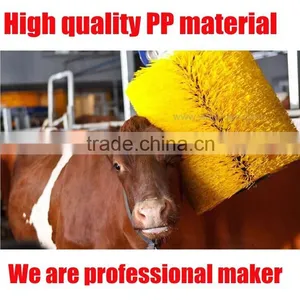Hot Sale PP Bristle Cylinderical Cow Brush thumbnail-1