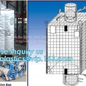 PP WOVEN BAGS, BULK FIBCs, JUMBO BAG, KRAFT WOVEN POLYPROPYLENE, DUMPSTER SKIP, FLEXITANK CONTAINERL thumbnail-3