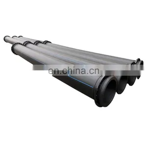 PN4-20 Plastic Dredging Pipe With Floats for Sale HDPE Pipe thumbnail-1