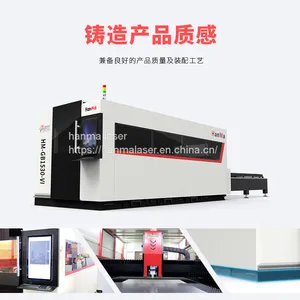 1000w 1500w 2000w 3000w 6000w Metal Cnc Fiber Laser Cutter Laser Cutting Machine for Iron Steel Aluminum Copper Plate Sheet thumbnail-1