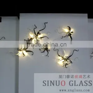 Blowing Glass Wall Art Wall Lighting thumbnail-1