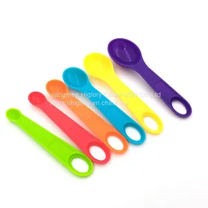 12pieces Set of Color Plastic Measuring Spoon and Measuring Cup Combination Measuring Set thumbnail-4