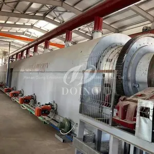 15-50T Fully Automatic Continuous Used Tire Pyrolysis System Waste Tyres to Oil Pyrolysis Plant thumbnail-2