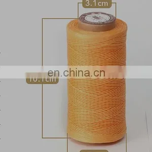100% Polyester Wax Thread 0.8mm High Tenacity Waxed Thread For Bracelets thumbnail-3