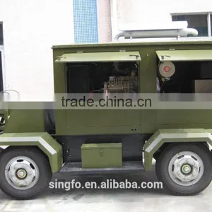 60KVA Tailer Type Magneticl Power Diesel Generators With CE Certification and 1104A-44ATG1 Engine for Sale thumbnail-1
