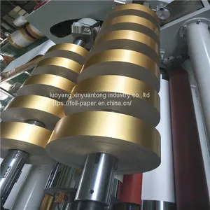Factory Cigarette Inner Liner Gold Silver Aluminum Foil Paper for Cigarette Packing thumbnail-2