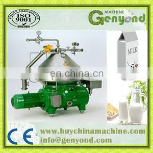 Factory Dairy Cream Clarifier Cow Milk Degreasing Machine Milk Fat Cream Separator Separating Machine With Auto Slag Removal thumbnail-4
