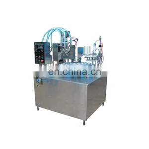 Small Scale Ice Cream Cup and Cone Filling Machine thumbnail-1