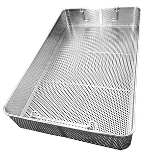 Professional Customized Stainless Steel Wire Mesh Basket For Medical Sterilization thumbnail-4